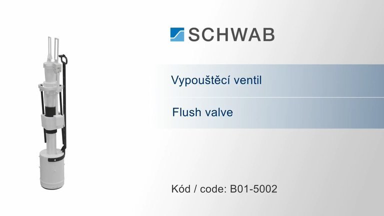 Náhled návodu: SCHWAB<br /> Flush valve WC199 - assembly instructions